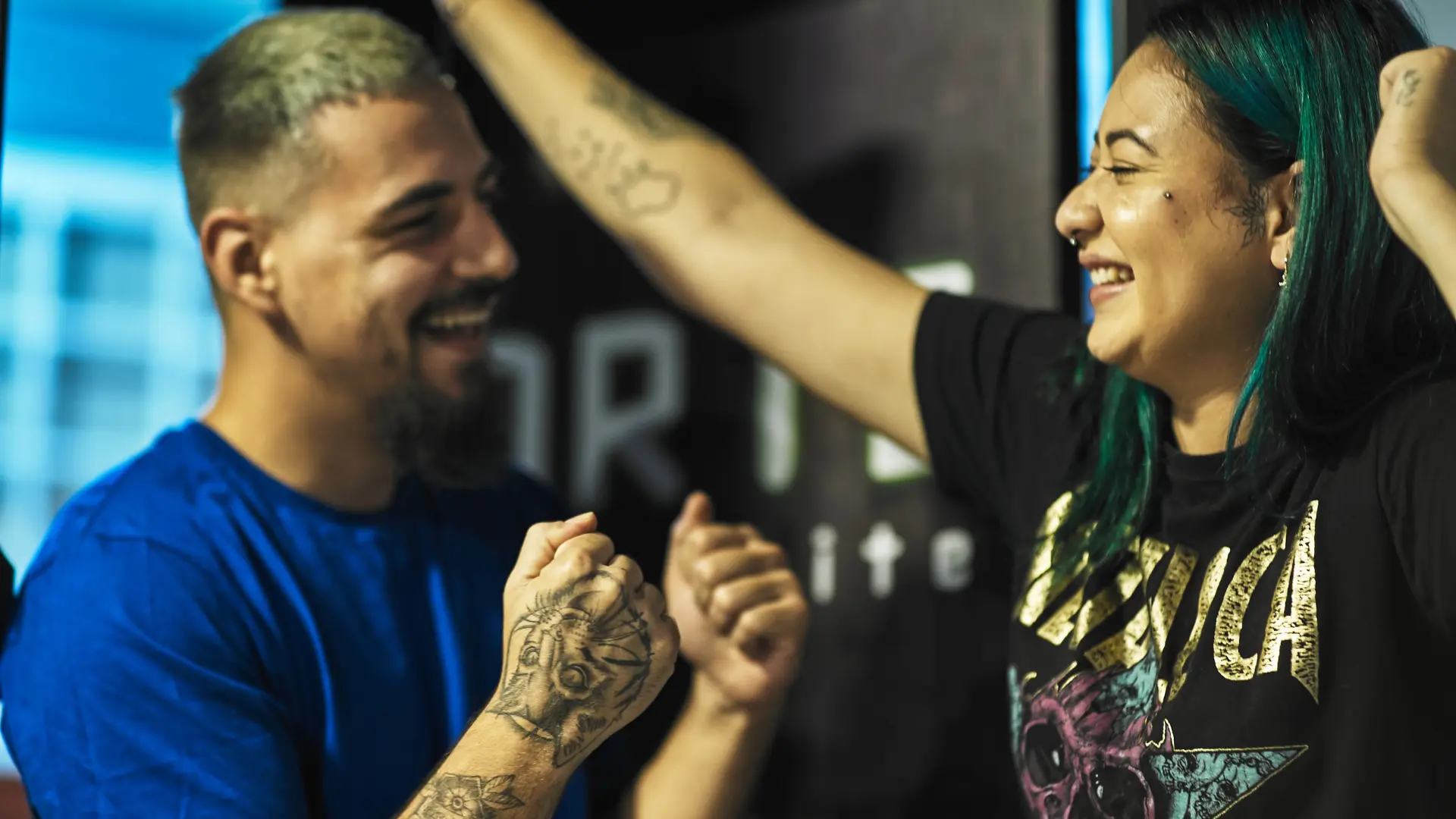 Jogadores no Escape Game
